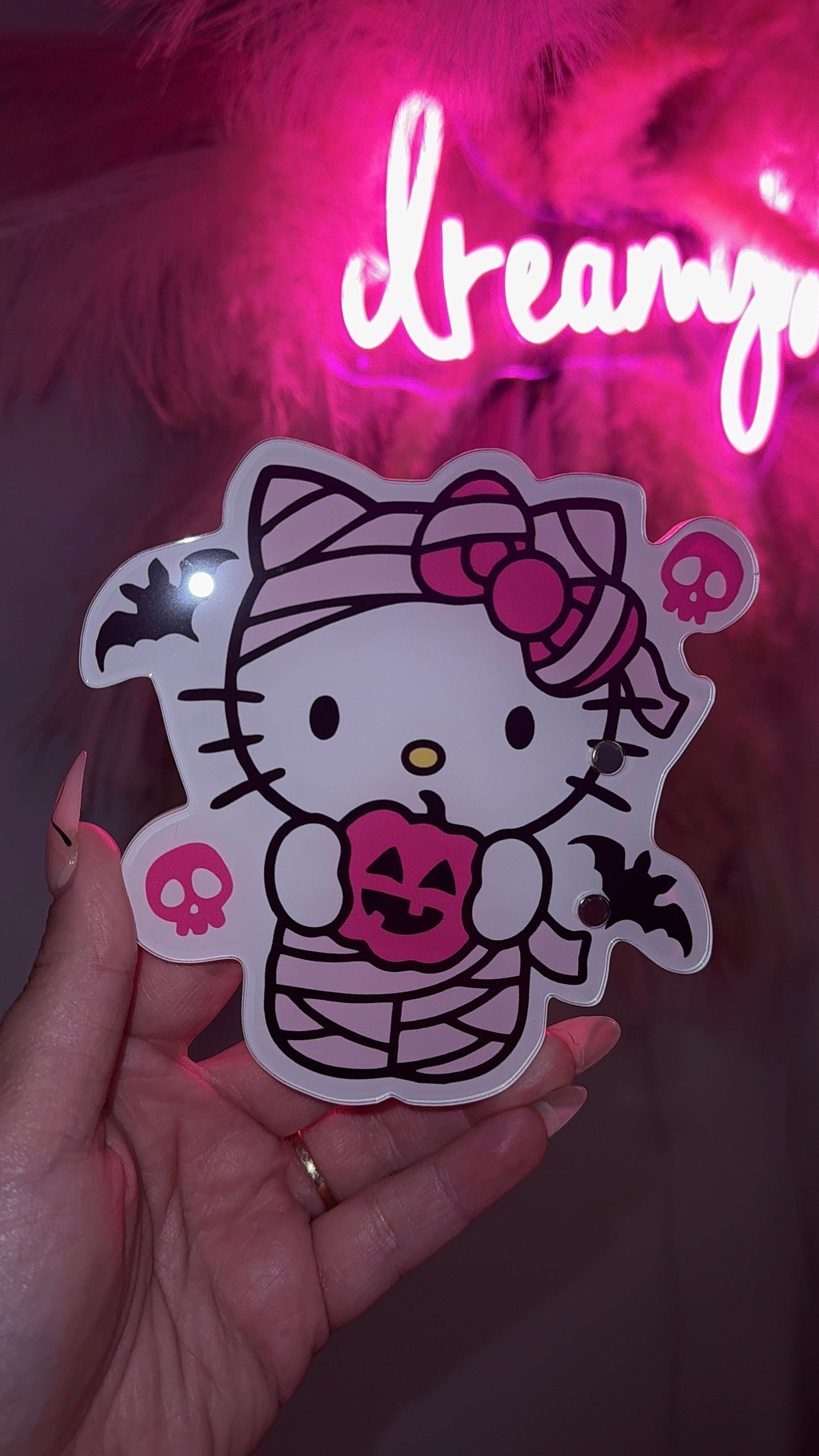 Spooky Hello Kitty Tile