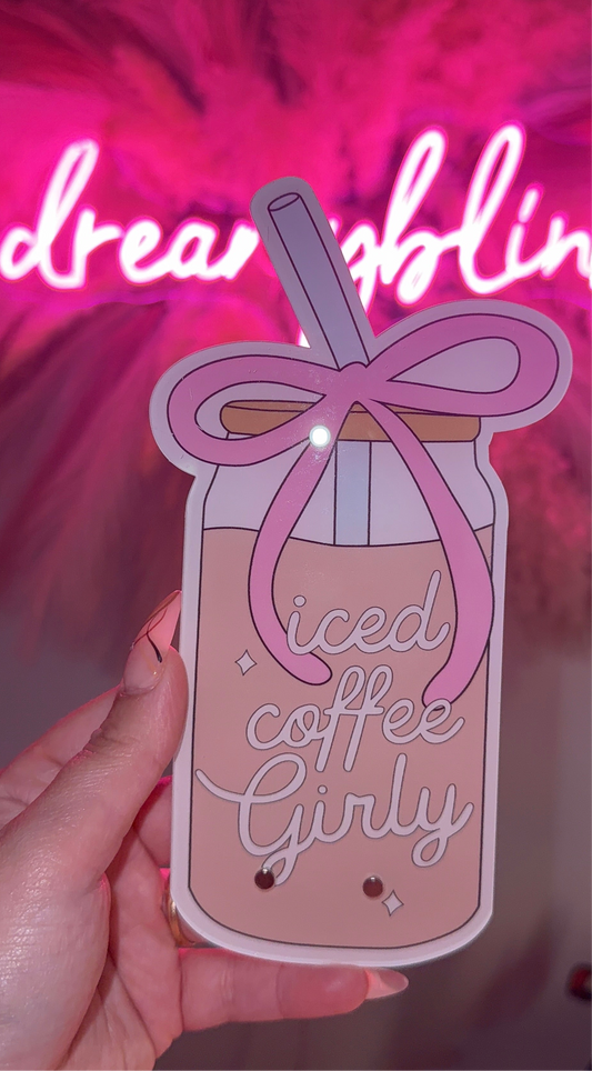 Ice Coffee Girly Tile