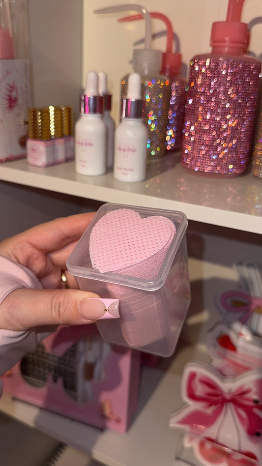 Heart Shape Glue Wipes